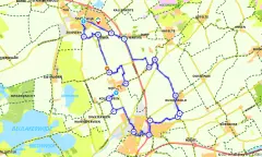 Route in Overijssel