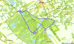 Route in Overijssel