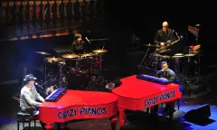 Crazy Pianos show