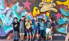 Graffiti kinderfeestje en workshops