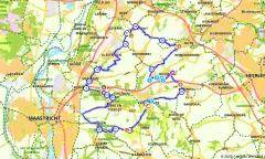 Route door de Limburgse heuvels