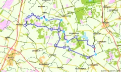 Route in Drenthe