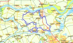 Route in Gelderland