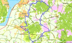 Route in Gelderland