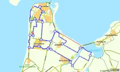 Route in Noord-Holland