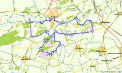 Route in Overijssel