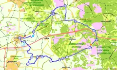 Route in Gelderland