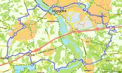 Route in Overijssel