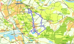 Route in Gelderland