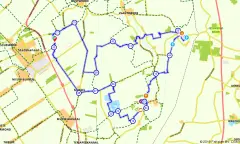 Route in Groningen