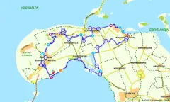 Route in Zeeland