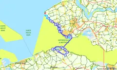 Route in Zeeland