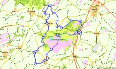 Route in Drenthe