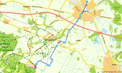 Route in het buitenland