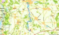 Route in het buitenland