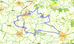 Route in Gelderland