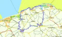 Route in Zeeland