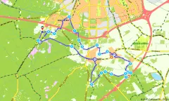 Route in Gelderland