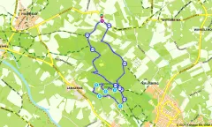 Route in Gelderland