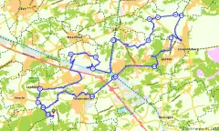 Route in Limburg