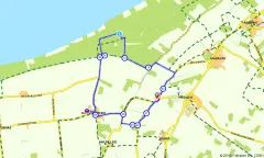 Route in Friesland