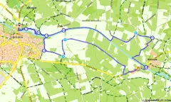 Route in Gelderland