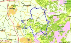 Route in Gelderland