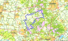 Route in Gelderland