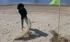 Beach golf