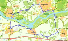 Route in Gelderland