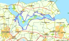 Route in Zeeland