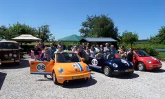 Auto's klaar voor de start