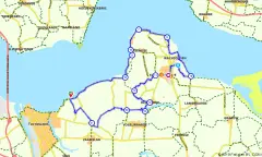 Route in Zeeland