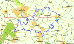 Route in Gelderland