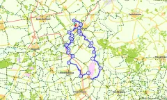 Route in Overijssel