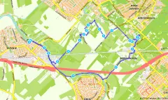 Route in Utrecht