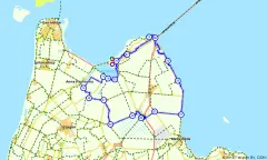 Route in Noord-Holland