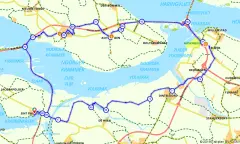 Route in Zeeland