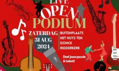 Open Podium tijdens de Fair