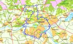 Route in Gelderland