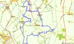 Route in Groningen