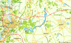 Route in het buitenland