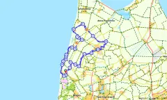 Route in Noord-Holland