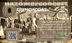 aankondiging nazomerconcert Trenchcoat