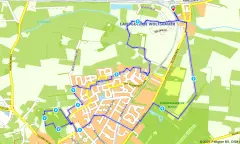 Route in Gelderland