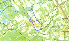 Route in Overijssel