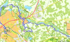 Route in Overijssel