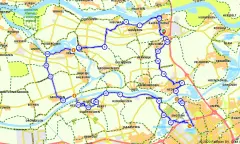 Route in Gelderland