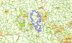 Route in Overijssel