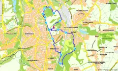 Route in Limburg